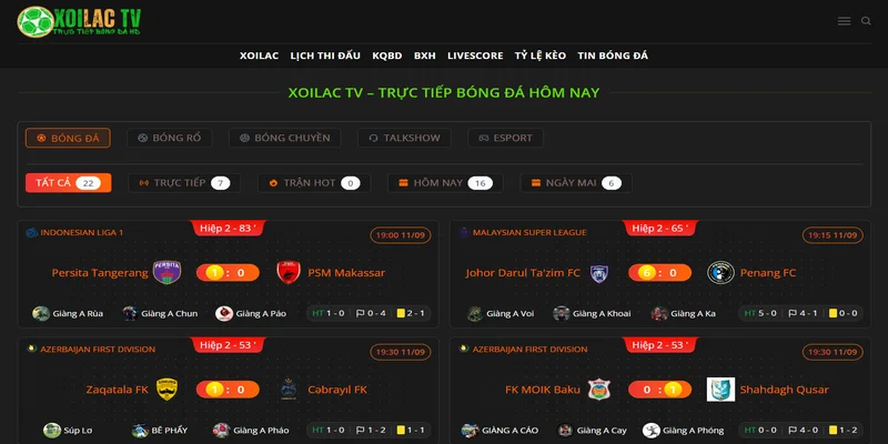 Hướng dẫn xem trực tiếp bóng đá trên Xoilac TV (Chi tiết từng bước) 5 Xoilac TV sự lựa chọn xem trực tiếp bóng đá hàng đầu